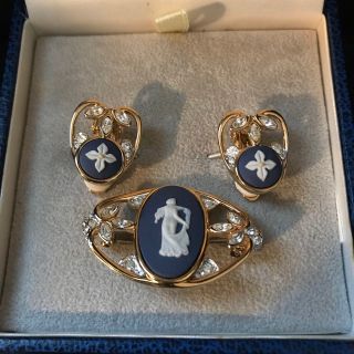 ウェッジウッド WEDGWOOD カメオ イヤリング アクセサリー 女神