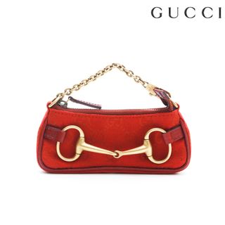 グッチ ポーチ(レディース)（レッド/赤色系）の通販 78点 | Gucciの