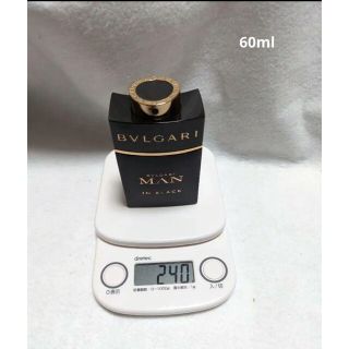 ブルガリ(BVLGARI)のブルガリマンインブラック60ml(香水(男性用))