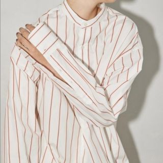 再×14入荷 【todayful】ストライプオーバーシャツStripe Over Shirts