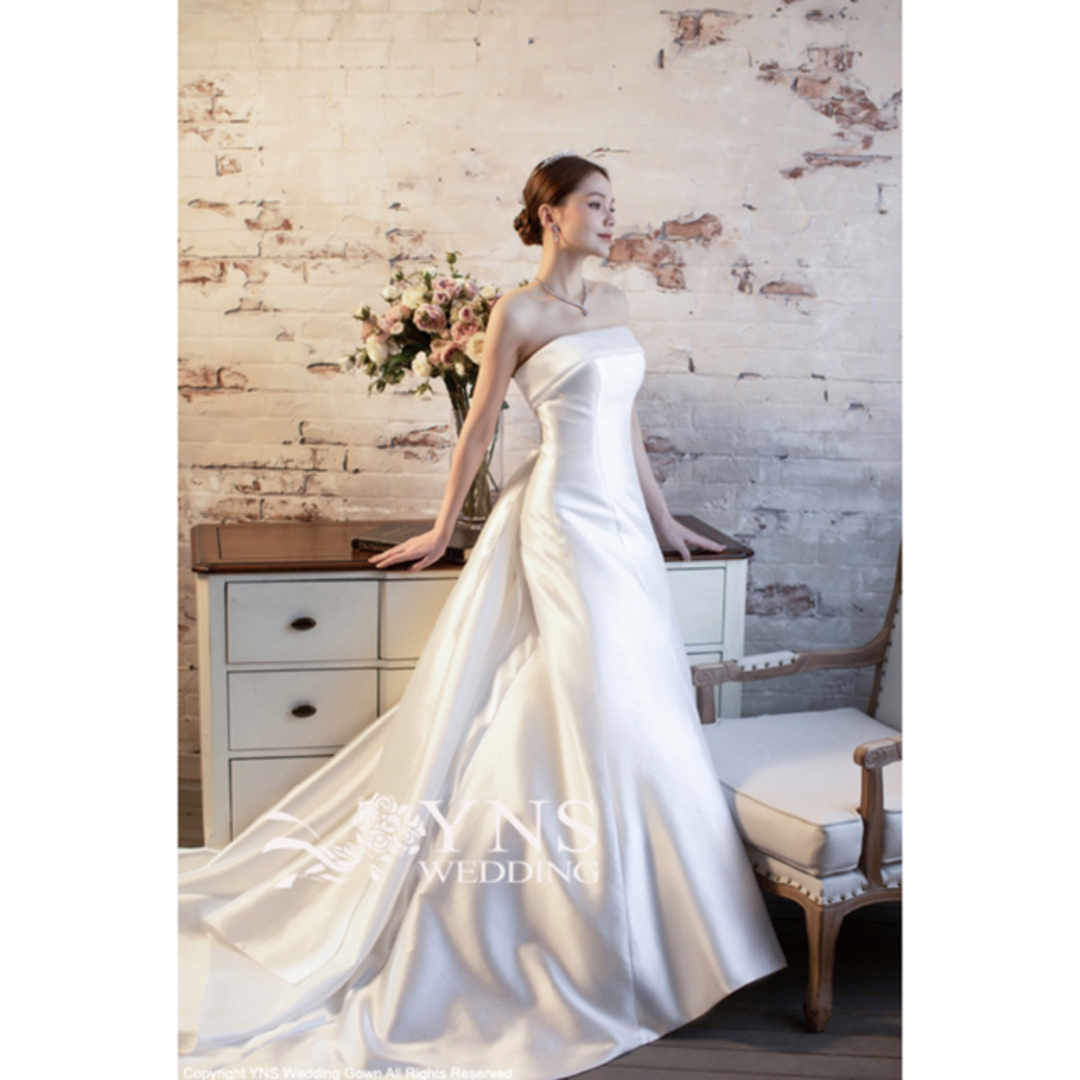 YNS wedding / ウェディングドレス レディースのフォーマル/ドレス(ウェディングドレス)の商品写真