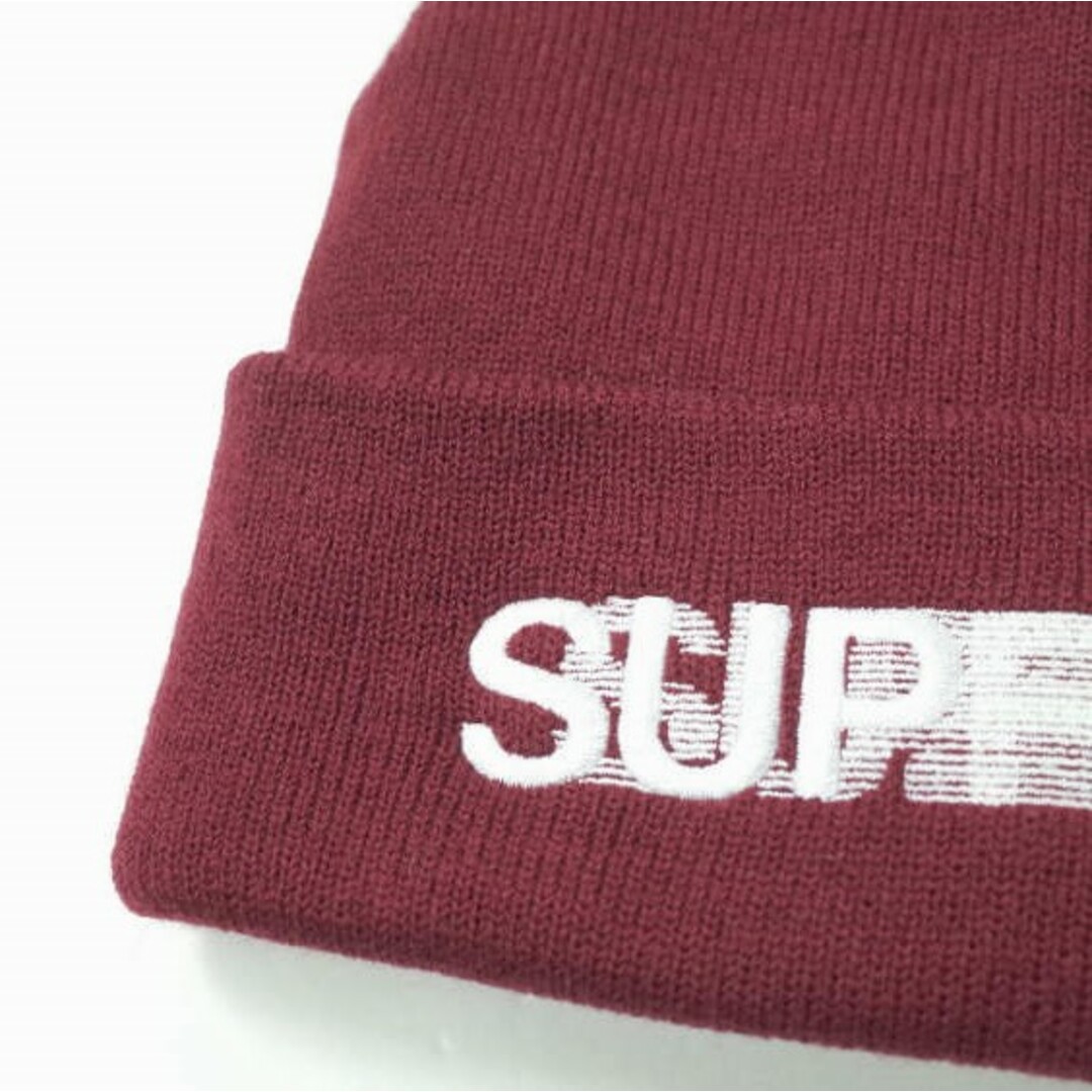 新品2023 supreme Big Logo Beanie Black 正規品