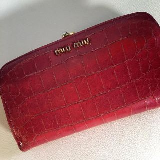 ミュウミュウ(miumiu)のミュウミュウ財布(長財布)