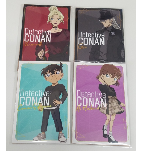 名探偵コナン  謎ファイル  ポストカード エンタメ/ホビーのアニメグッズ(クリアファイル)の商品写真