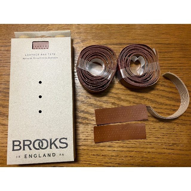 自転車BROOKS ブルックス レザーバーテープ