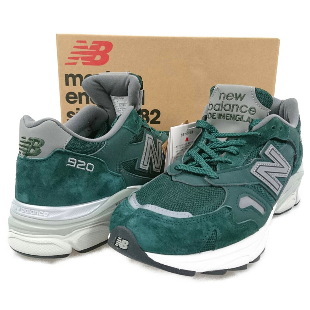 NEW BALANCE ニューバランス 品番 M920GRN シューズ スニーカー グリーン系 サイズUS9=27cm 正規品 / 30572