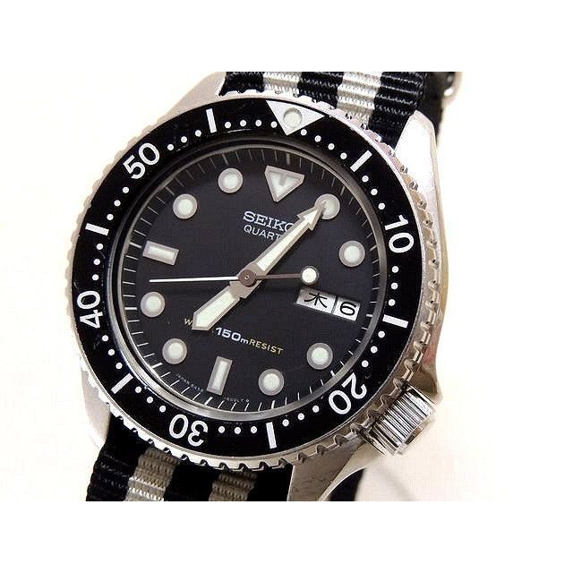 クォーツ稼働品 SEIKO セイコー ■ 6458‐6000 ダイバーズウォッチ SS