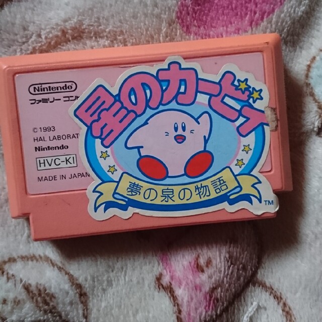 星のカービィ💗ファミコンカセット💗 エンタメ/ホビーのゲームソフト/ゲーム機本体(家庭用ゲームソフト)の商品写真