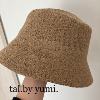 シマムラ(しまむら)のtal.byyumi. サーモ バケット ハット　しまむら　中薄橙 ベージュ(ハット)