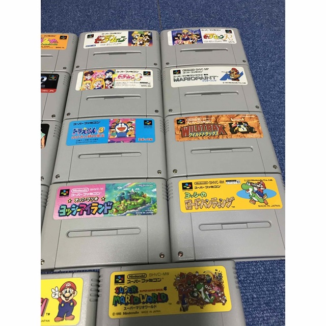 スーパーファミコン本体＆ソフト19セット 4