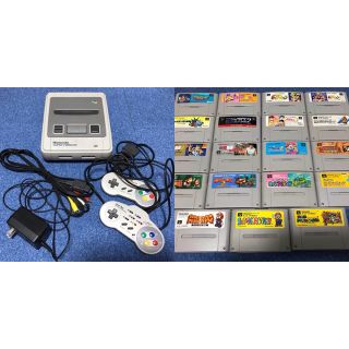 スーパーファミコン本体＆ソフト19セット