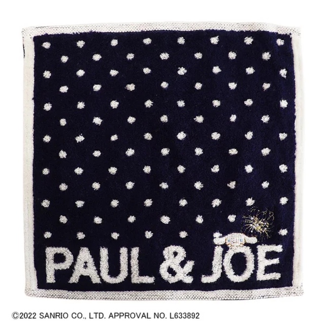 PAUL & JOE(ポールアンドジョー)の新品未使用◆ポール＆ジョー×シナモロール タオルハンカチーフ レディースのファッション小物(ハンカチ)の商品写真