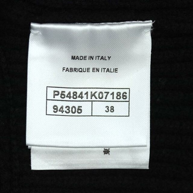 シャネル ニット セーター ブラック 38サイズ レディース 美品 h-k305 海外並行輸入正規品 50.0%OFF