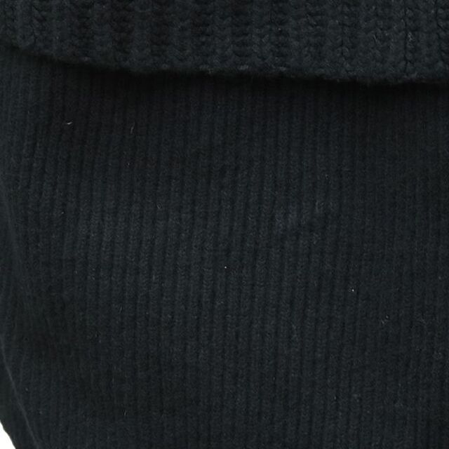 シャネル ニット セーター ブラック 38サイズ レディース 美品 h-k305約42cm身幅