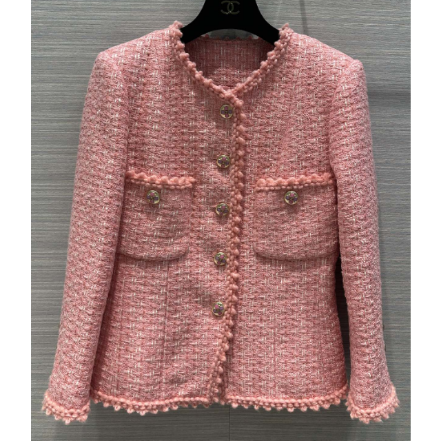 CHANELシャネル ジャケット ピンク 【メーカー直売】 www.toyotec.com