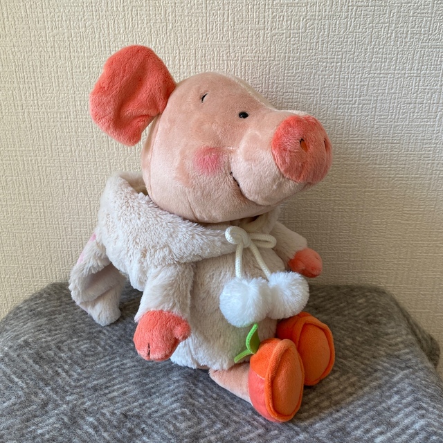 新品タグ付き NICI 台湾限定 ブタのウィブリー Wibbly Pig camping.com