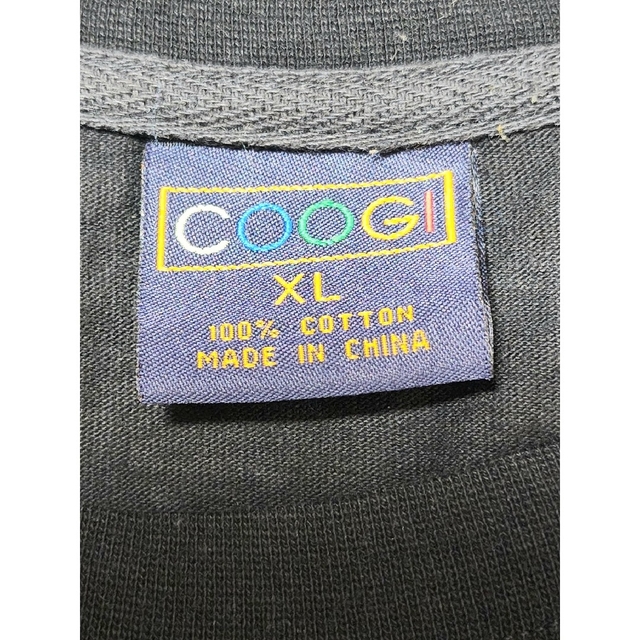 《超希少》COOGI クージー Tシャツ 半袖シャツ ペイズリー 黒 XL