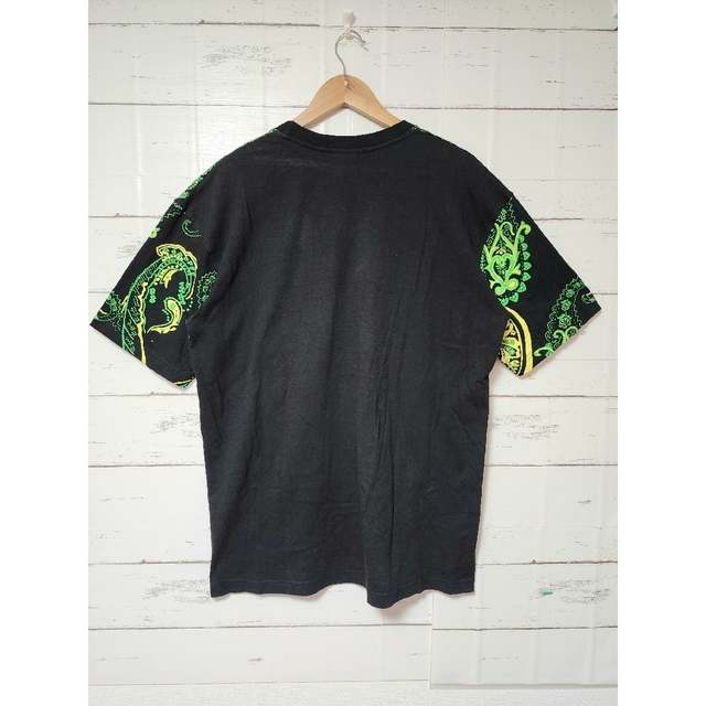 《超希少》COOGI クージー Tシャツ 半袖シャツ ペイズリー 黒 XL