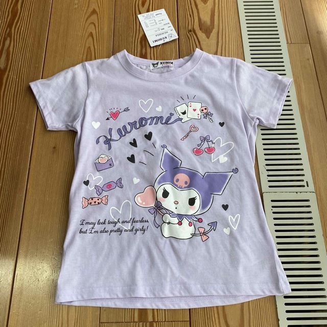 130cm クロミ クロミちゃん Tシャツ 半袖 紫 パープルの通販 by 商品説明を読んでください|ラクマ