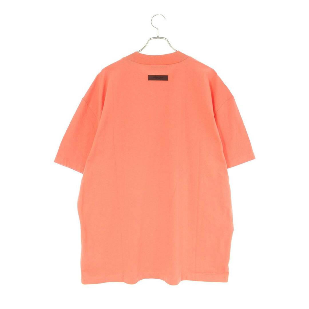 ESSENTIALS SS Tee CORAL フロントロゴTシャツ メンズ L