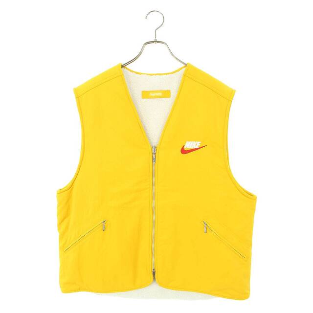 NIKE(ナイキ)のナイキ ×シュプリーム SUPREME  Reversible Nylon Sherpa Vest リバーシブルシェルパベスト メンズ XL メンズのトップス(ベスト)の商品写真