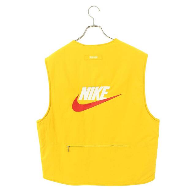 NIKE(ナイキ)のナイキ ×シュプリーム SUPREME  Reversible Nylon Sherpa Vest リバーシブルシェルパベスト メンズ XL メンズのトップス(ベスト)の商品写真