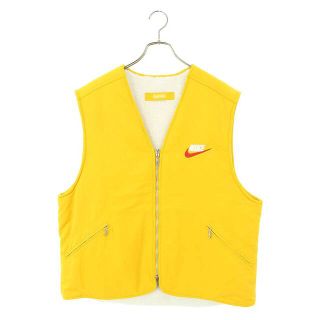 ナイキ(NIKE)のナイキ ×シュプリーム SUPREME  Reversible Nylon Sherpa Vest リバーシブルシェルパベスト メンズ XL(ベスト)