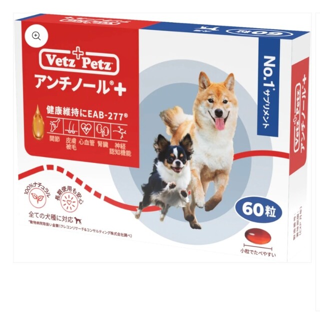 アンチノール犬用　アンチノールプラス　60粒 その他のペット用品(犬)の商品写真