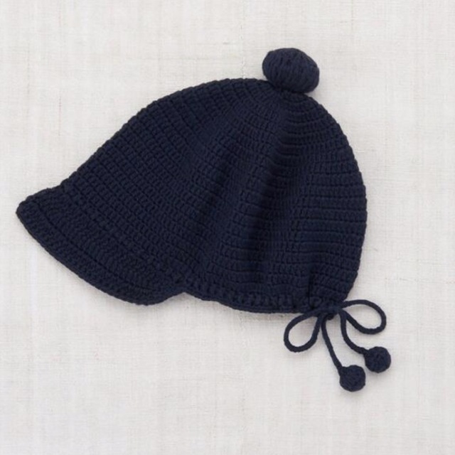 Misha and Puff Crochet Cap 6-12M 新品　帽子