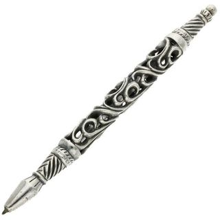 クロムハーツ(Chrome Hearts)のクロムハーツ  PEN FILIGREE/フィリグリーボールペン 単色シルバーボールペン メンズ(その他)