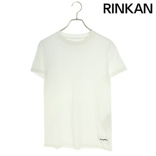 ジルサンダー(Jil Sander)のジルサンダープラス  JPPR706550 ロゴラベルパッチTシャツ レディース L(Tシャツ(半袖/袖なし))