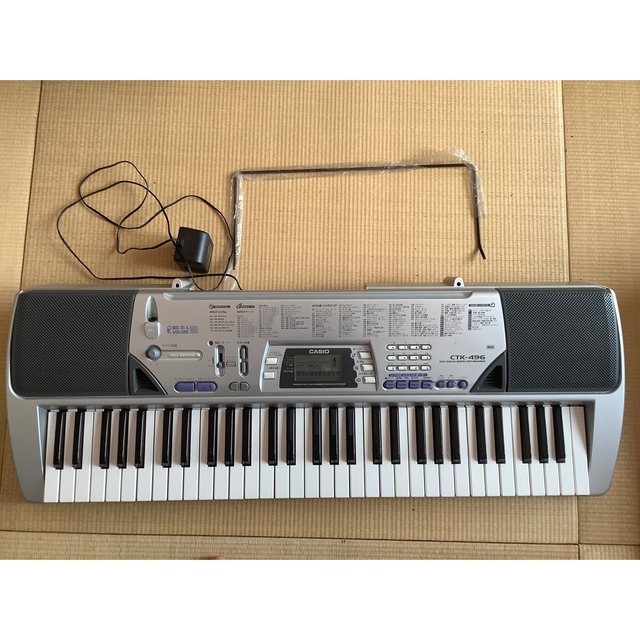 CASIO 電子キーボード CTK-496