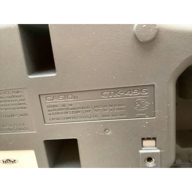 CASIO - CASIO 電子キーボード CTK-496の通販 by たらち's shop CASIO - CASIO 電子キーボード CTK-496の通販 by たらち's shop