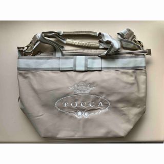 TOCCA - 【美品】TOCCA マザーズバッグ ボストンバッグ(ネイビー)の
