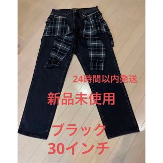 アンダーカバー(UNDERCOVER)のSupreme / Undercover Layered Jean 黒サイズ30(デニム/ジーンズ)