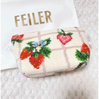 フェイラー(FEILER)の新品未使用★フェイラー★ストロベリーフィールドプティ　ポーチ(ポーチ)