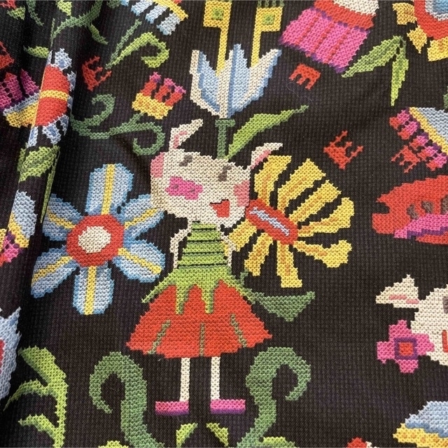 ALBEROBELLO - アルベロベロ カラフル華やかブラウス❣️美品❣️の