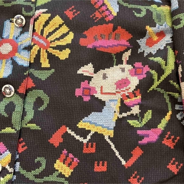 ALBEROBELLO - アルベロベロ カラフル華やかブラウス❣️美品❣️の