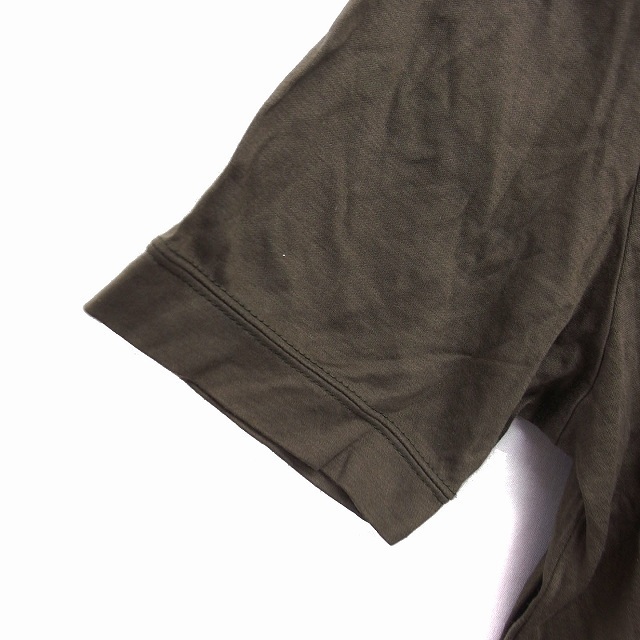 ABAHOUSE(アバハウス)のアバハウス ポロシャツ シャツ トライアングルカラー コットン混 透け感 無地 メンズのトップス(ポロシャツ)の商品写真