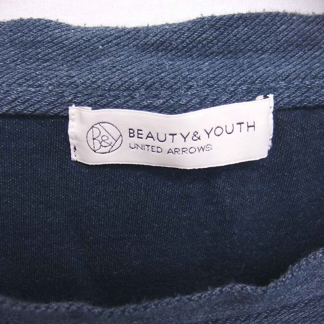 BEAUTY&YOUTH UNITED ARROWS(ビューティアンドユースユナイテッドアローズ)のB&Y ユナイテッドアローズ トレーナー スウェット 長袖 ネイビー メンズのトップス(その他)の商品写真