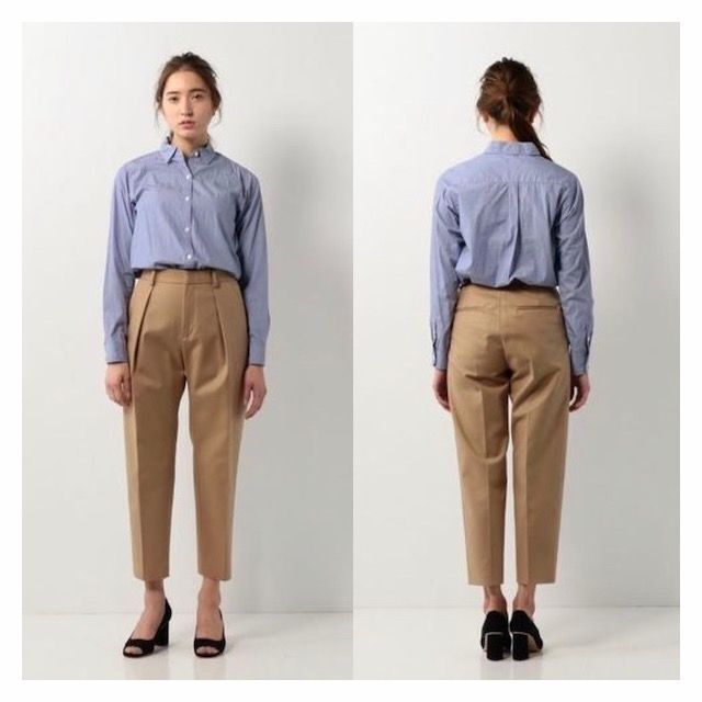 steven alan(スティーブンアラン)のSteven Alan DOUBLE CLOTH PEGTOP PANTS レディースのパンツ(カジュアルパンツ)の商品写真