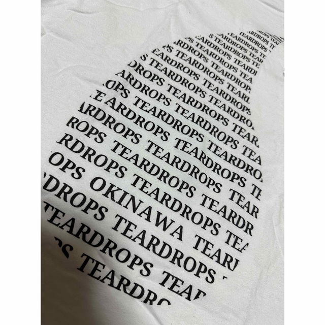 Ron Herman(ロンハーマン)のTEARDROPS ティアドロップス 沖縄 丸首 半袖Tシャツ(S)ホワイト 白 メンズのトップス(Tシャツ/カットソー(半袖/袖なし))の商品写真