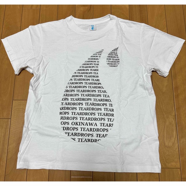 Ron Herman(ロンハーマン)のTEARDROPS ティアドロップス 沖縄 丸首 半袖Tシャツ(S)ホワイト 白 メンズのトップス(Tシャツ/カットソー(半袖/袖なし))の商品写真