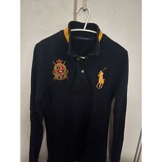 ラルフローレン(Ralph Lauren)のラルフローレン　ポロシャツ　長袖　レディースL(ポロシャツ)