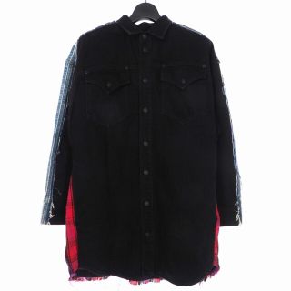 ディーゼル(DIESEL)のディーゼル DIESEL デニム 切替 ジャケット ブルゾン XS マルチカラー(Gジャン/デニムジャケット)