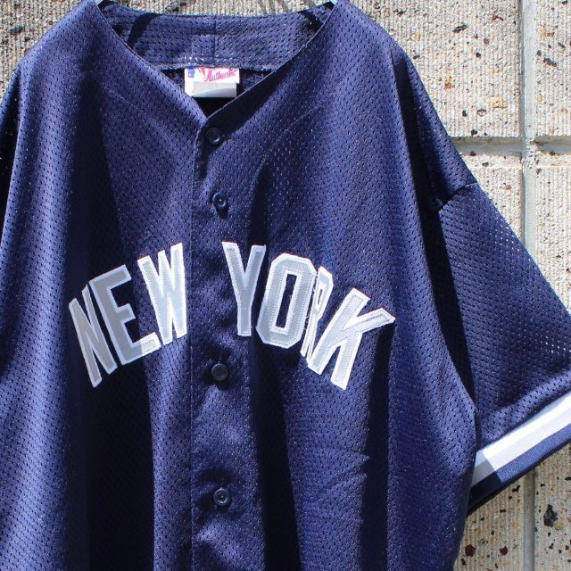定番人気　Majestic社製 New York Yankees ゲームシャツ
