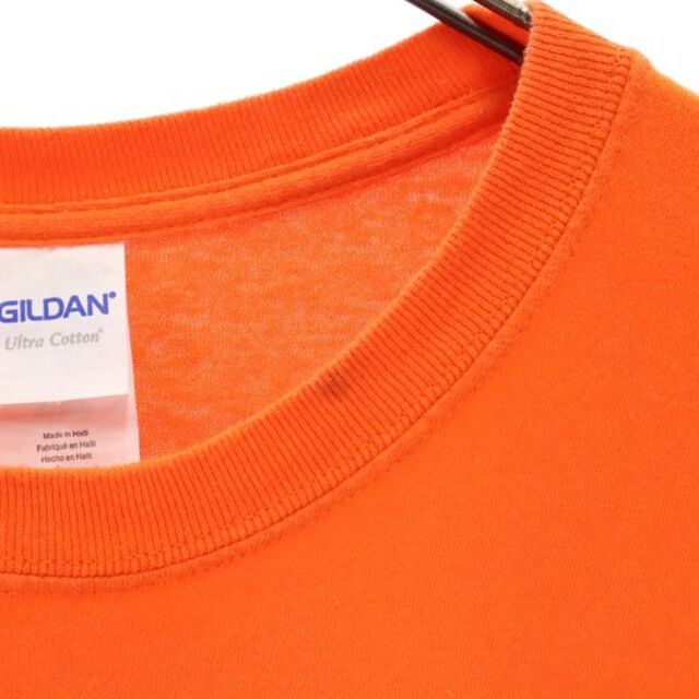 GILDAN - ギルダン バックプリント 半袖 Tシャツ XL オレンジ GILDAN メンズ 【中古】 【230413】 メール便可の通販 by 古着屋BIG2nd's shop|ギルタンならラクマ