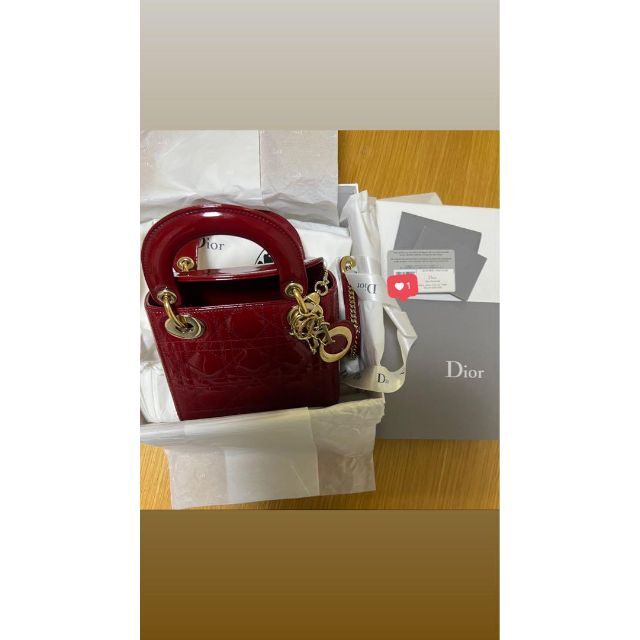 ミニレディディオール レッド バッグ | www.jarussi.com.br