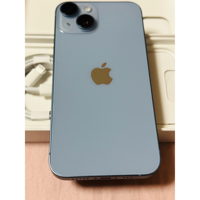 【美品】iPhone14 256gb ブルー　SIMフリー【残債と名前記載無し】