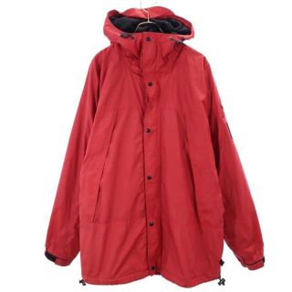 GUESS - ゲス 裏メッシュ ナイロンジャケット L 赤系 Guess ロゴ